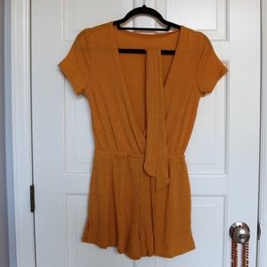 Mustard Yellow Romper